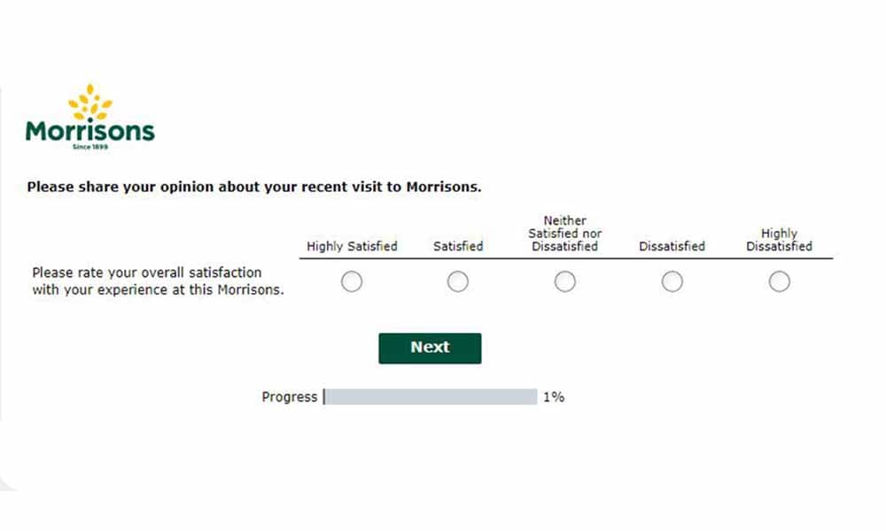 morrisons feedback survey