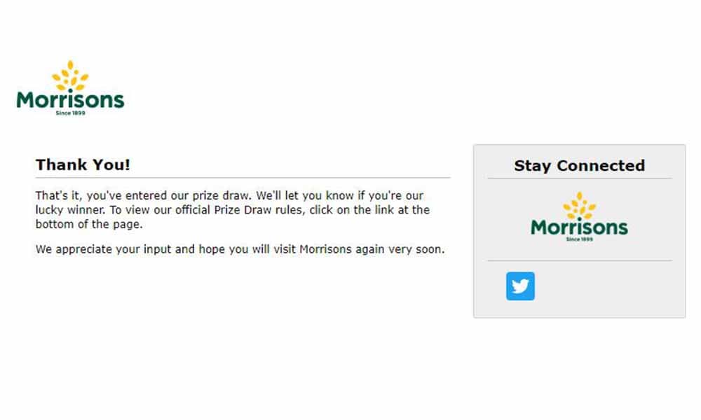 morrisons customer feedback