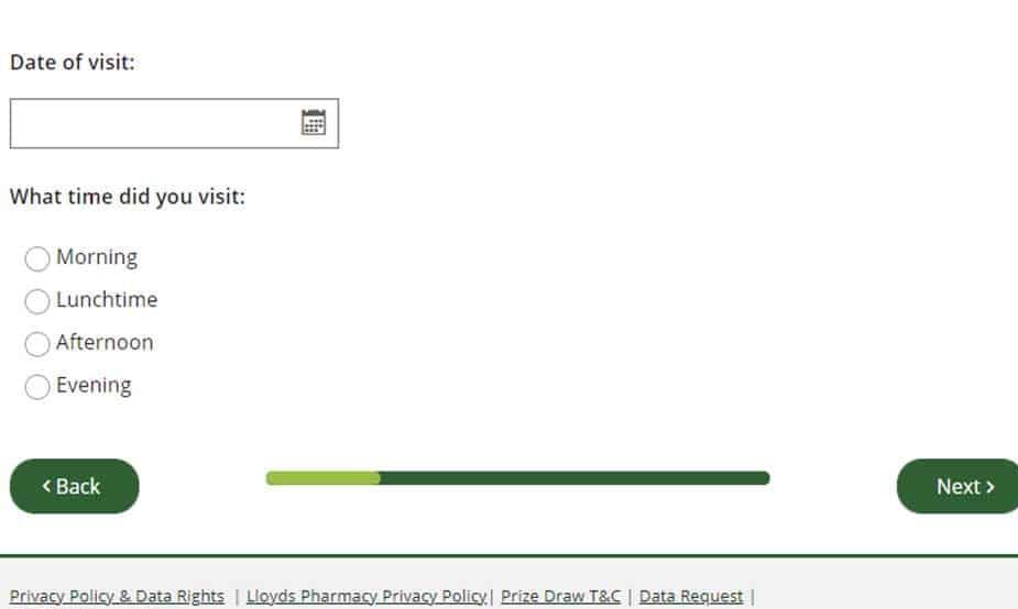 Lloyds Pharmacy Survey