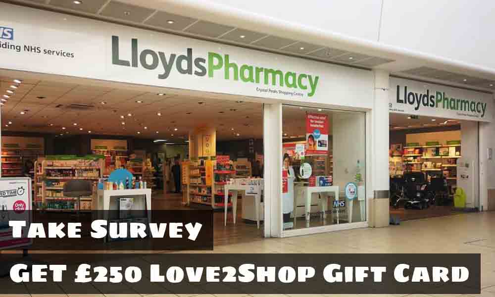 Lloyds Pharmacy Let's Talk Survey