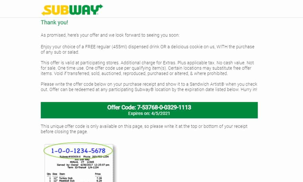 subway listens survey