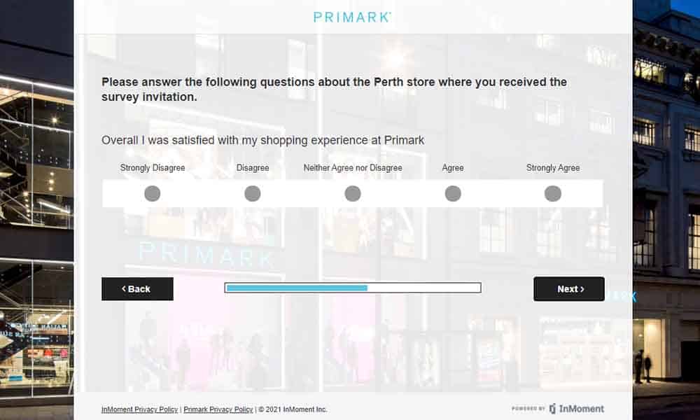 primark customer survey