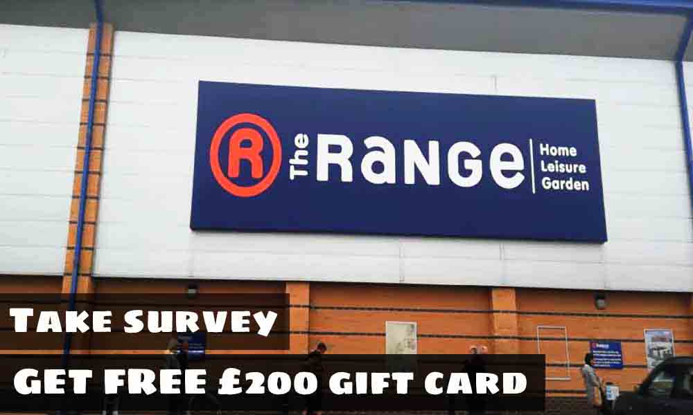 the range store feedback survey