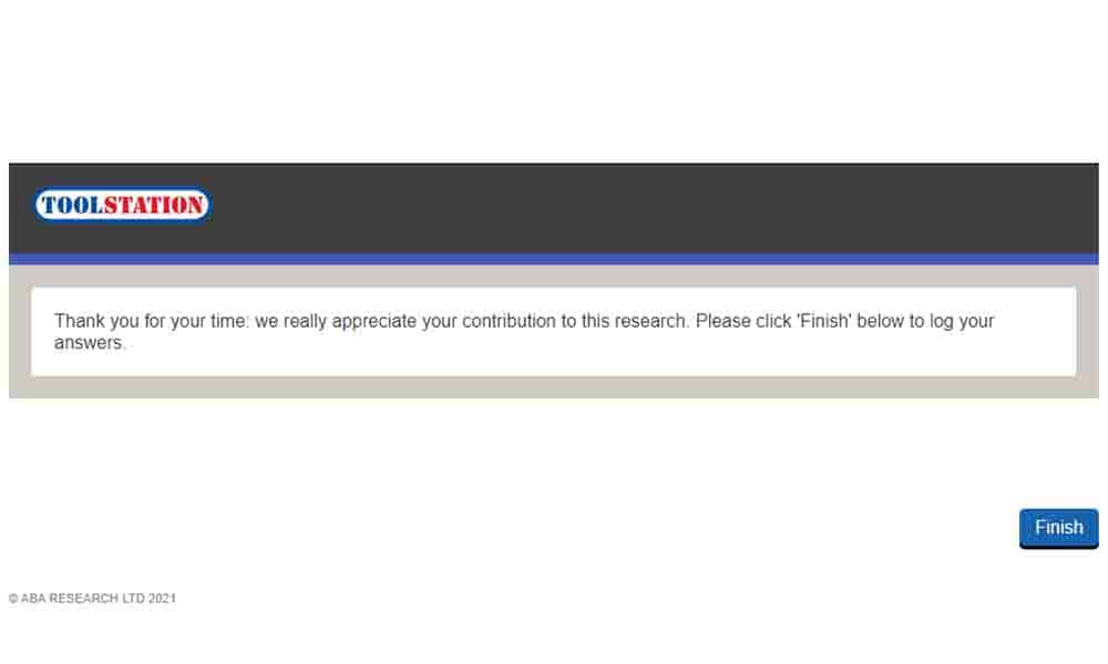 toolstation tellus survey