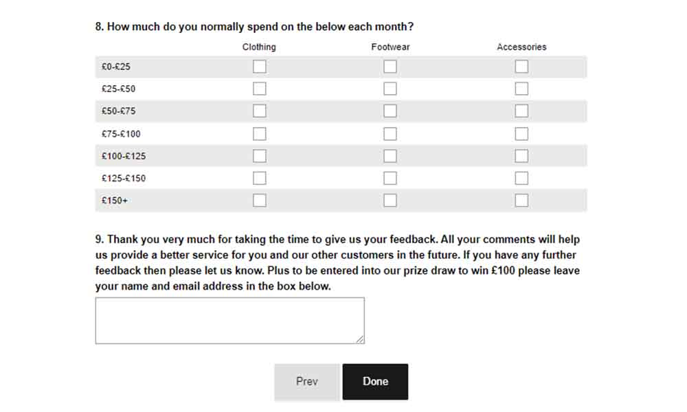 jd feedback survey