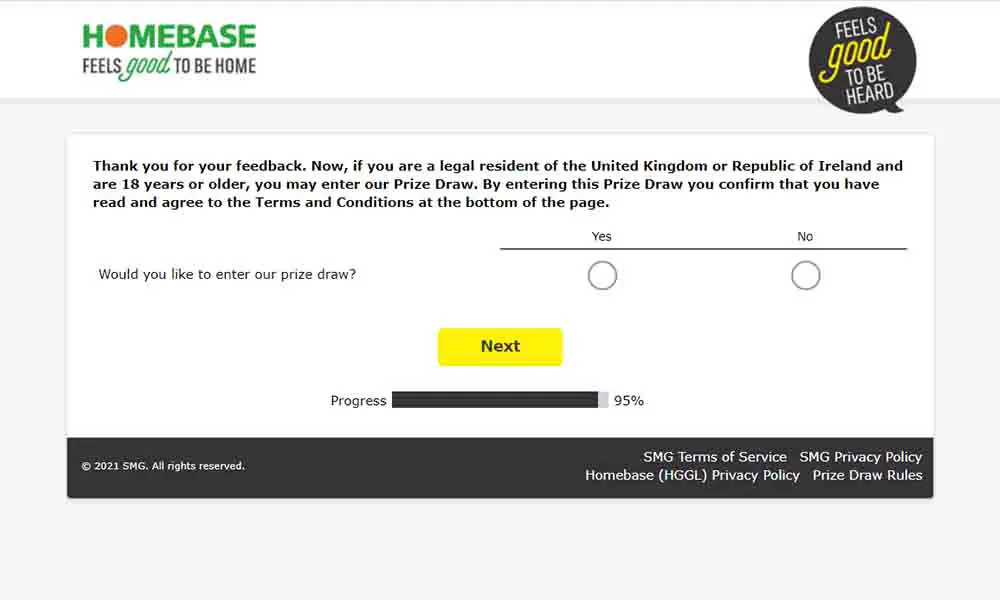 Homebase Feels Good to be Heard survey