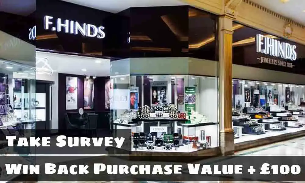 F hinds customer feedback survey