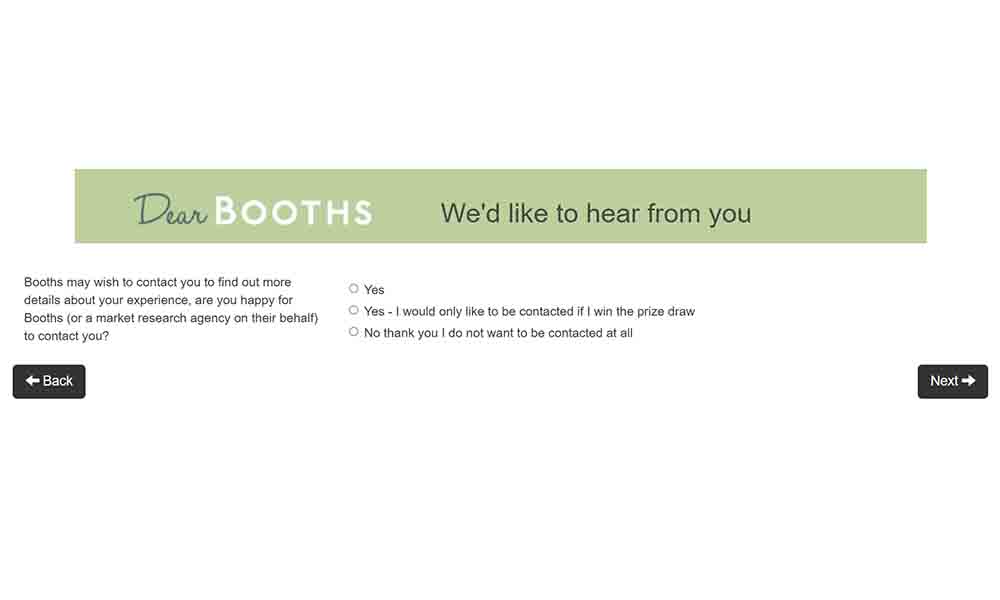 dearbooths survey