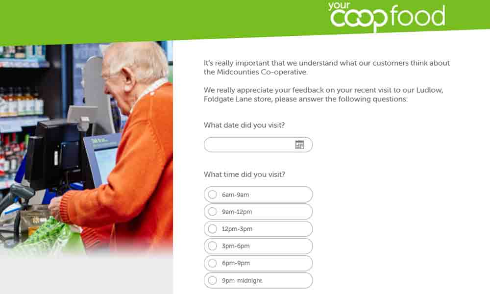 coop talk to us survey