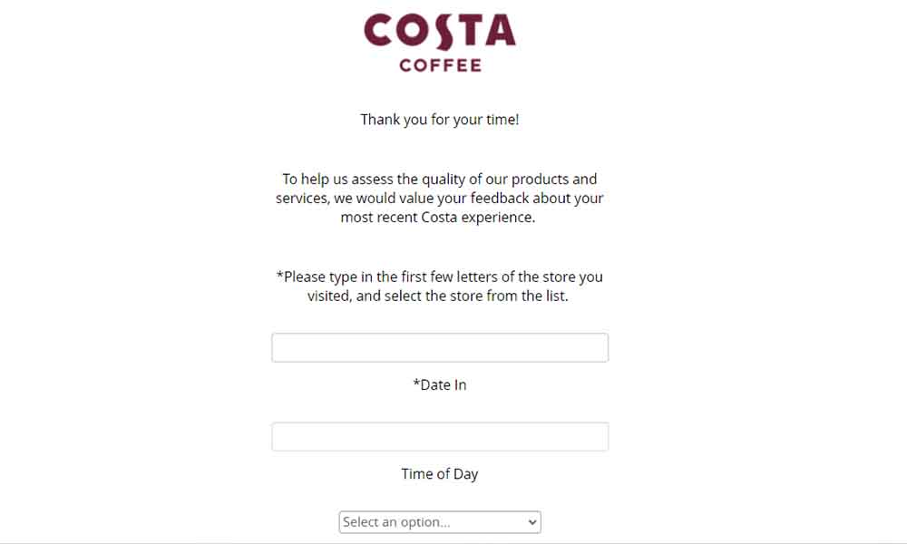 Feedbacktocosta.co uk