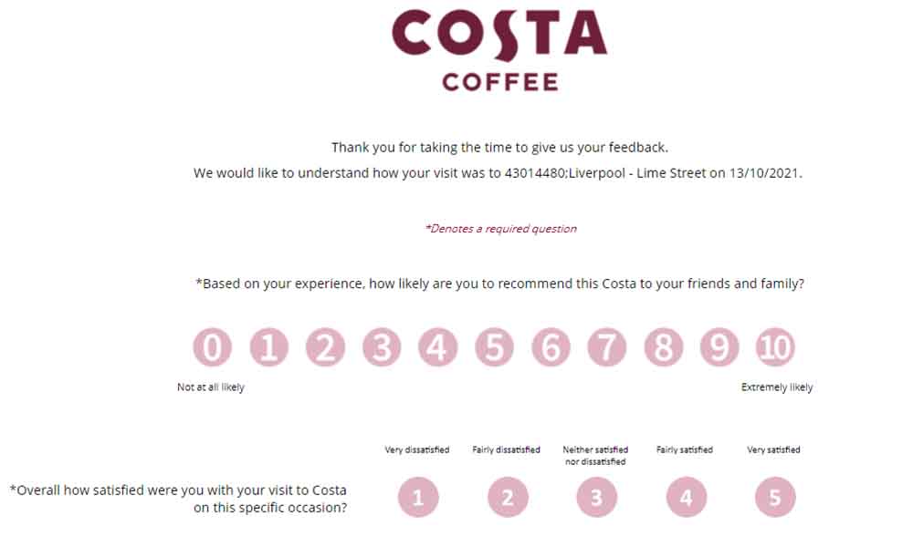 www.feedbacktocosta.co.uk