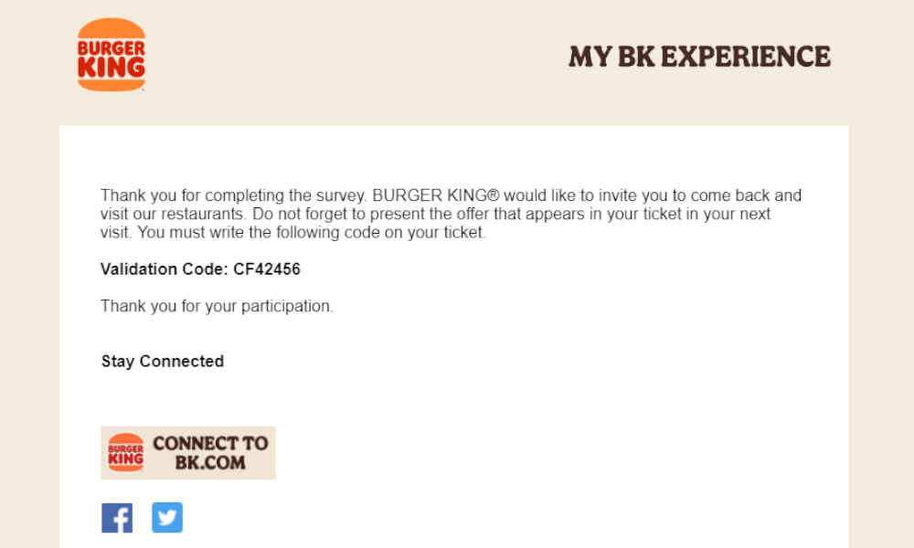 bk feedback uk free whopper