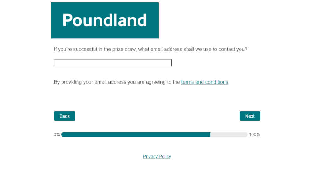 poundland customer survey