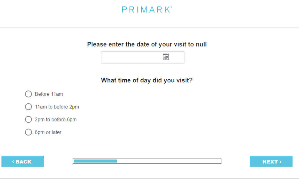 primark survey